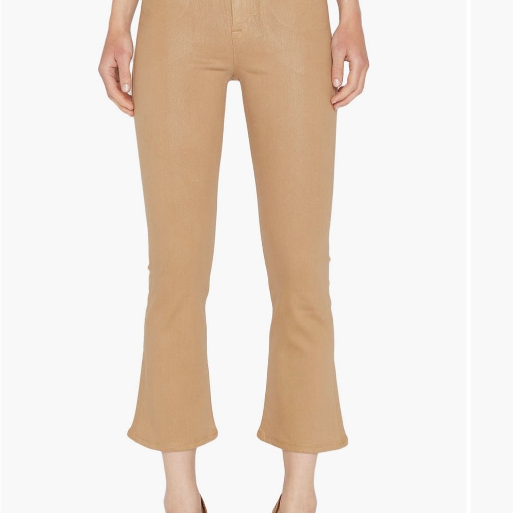 FRAME Le Crop mini bootcut Women's Tan Jeans 30